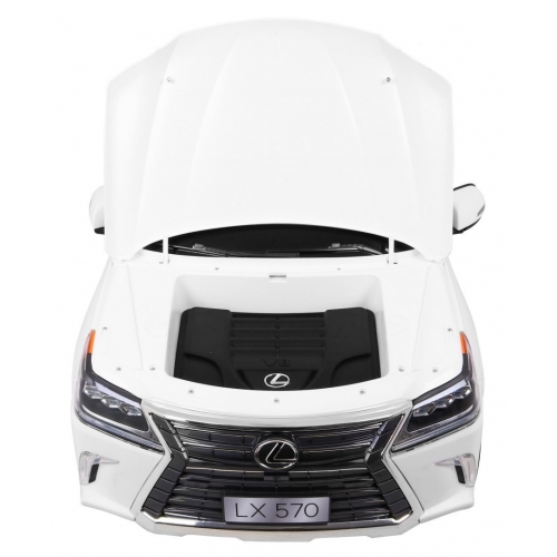 Pojazd na akumulator  Lexus LX570 Biały (DK-LX570)